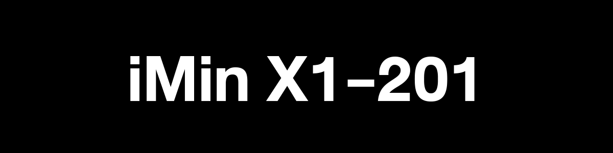 iMin X1-201